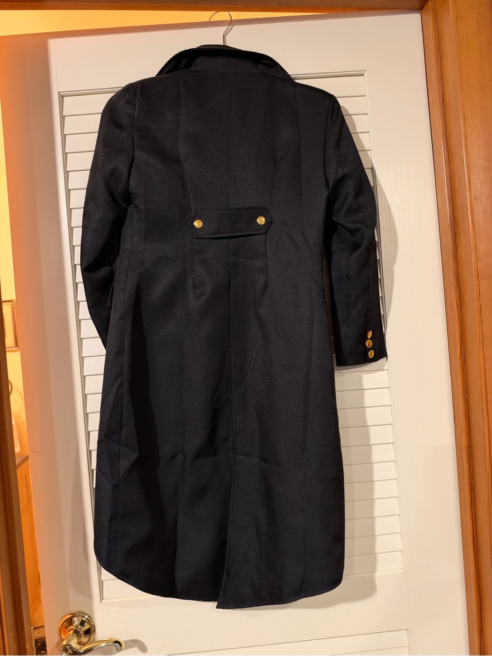 Steampunk Gothic Costume Set Tailcoat Top Hat & Flip-Up Glasses Kids Size 8 - Picture 4 of 10